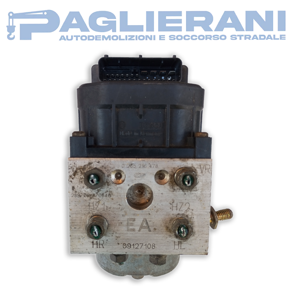 ABS Pump Control Unit BOSCH Opel Corsa C 2000-2006 09127108 (0265216478)