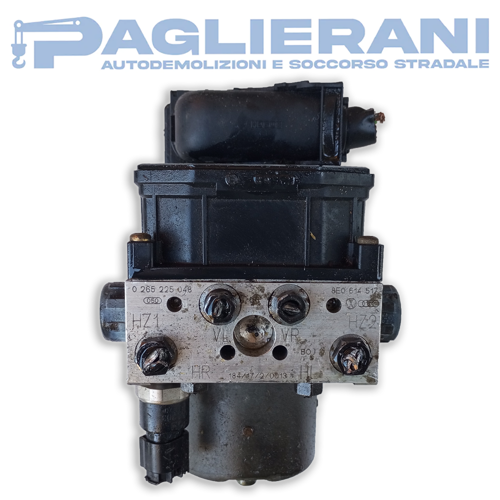 ABS Pump Control Unit BOSCH Audi A4/S4 B8/8K 2000-2008 8E0614517 (0265225048)