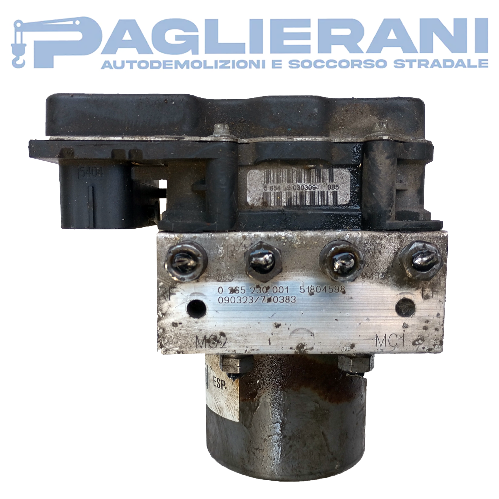 Centralina Pompa ABS BOSCH Citroen Jumper 2006-2014 51804598 (0265230001)