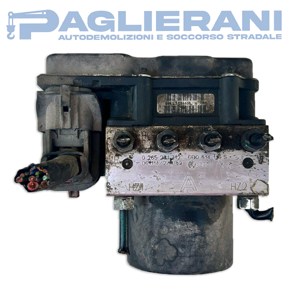 BOSCH Control Unit ABS Pump Volkswagen Polo Mk4 2001-2009 600614117S (0265231712)