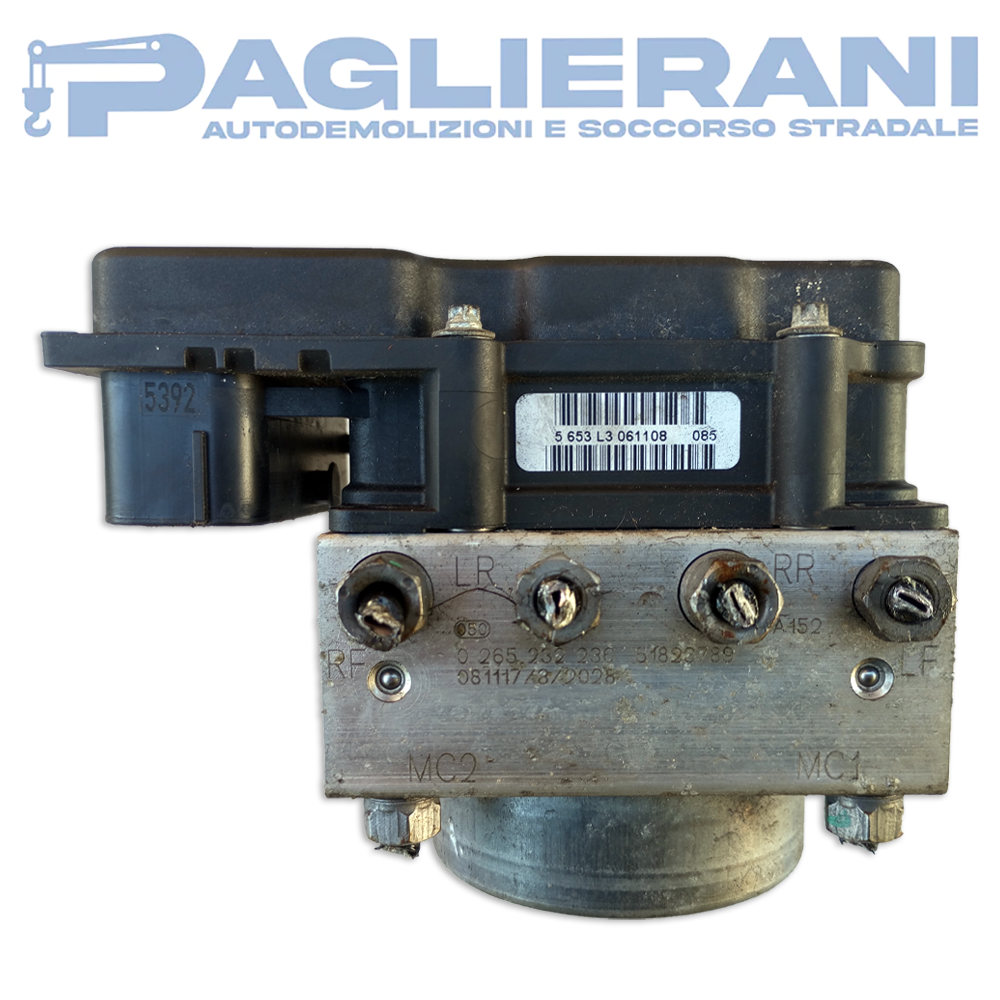 Centralina BOSCH Pompa ABS Ford KA 2010 51823789 (0265232236)