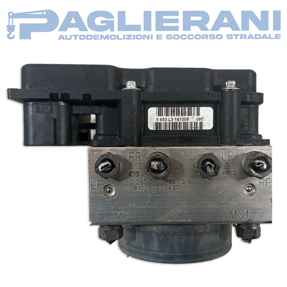 BOSCH Control Unit ABS Pump FIAT Grande Punto 2009-2014 51860290 (0265232485)