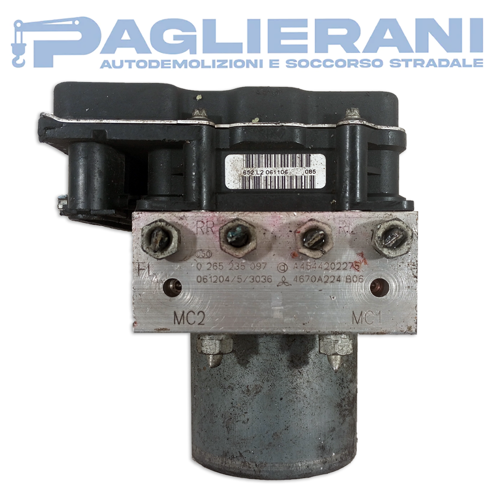 Centralina BOSCH Pompa ABS Mitsubishi Colt 2005-2012 A4544202275 (0265235097)