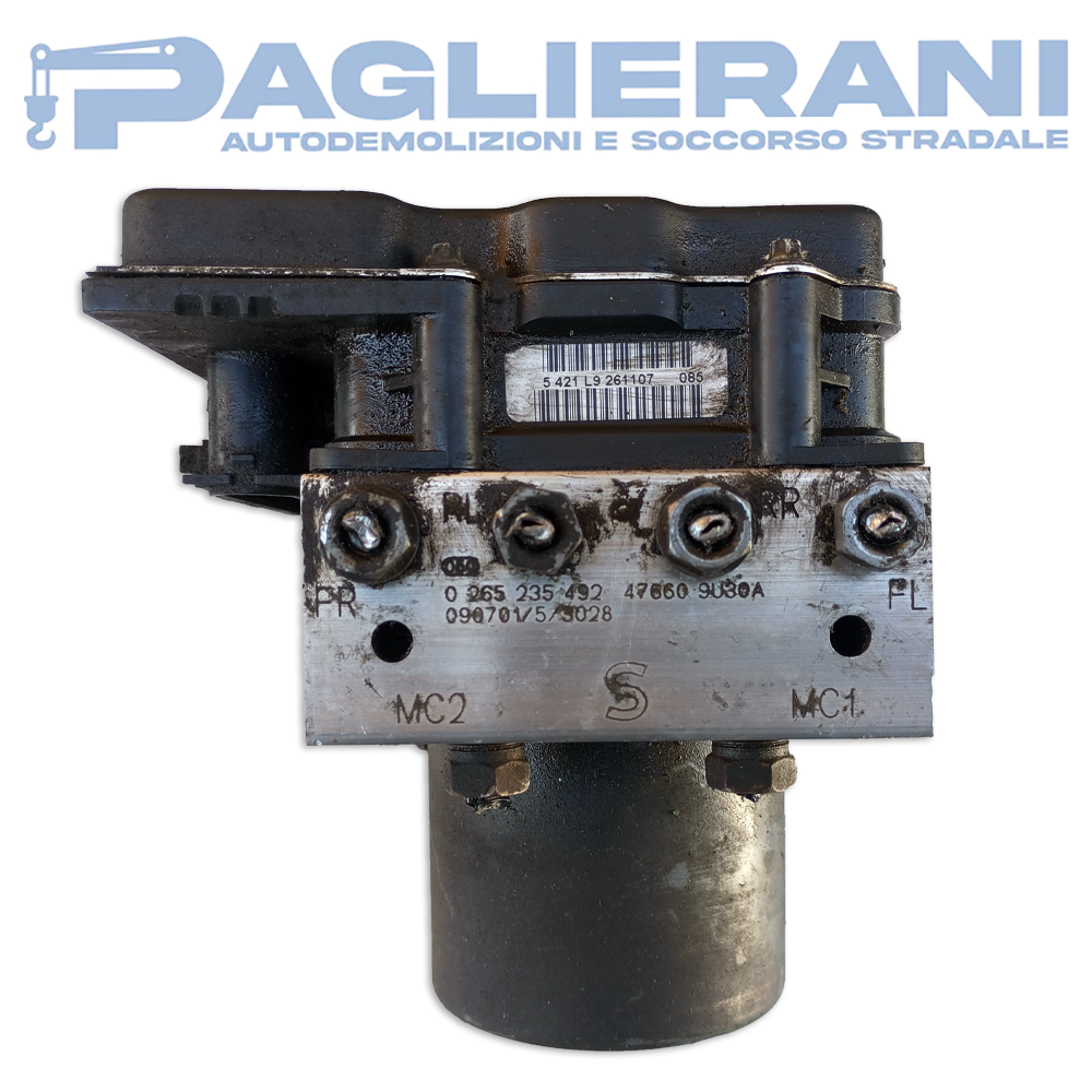 BOSCH Control Unit ABS Pump Nissan Micra K13 2010-2017 0265235492 (47660 9U30A)