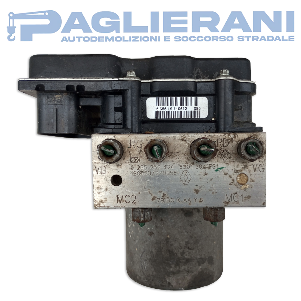 Centralina BOSCH Pompa ABS DACIA Duster 2010 8201304731 (0265252424)