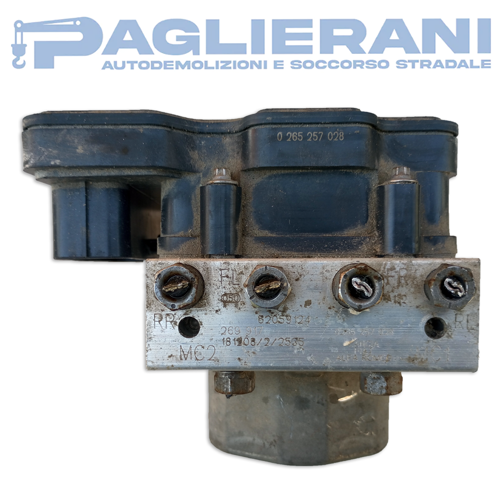 BOSCH control unit ABS pump FIAT 500L 2012-2022 52059124 (0265257028)