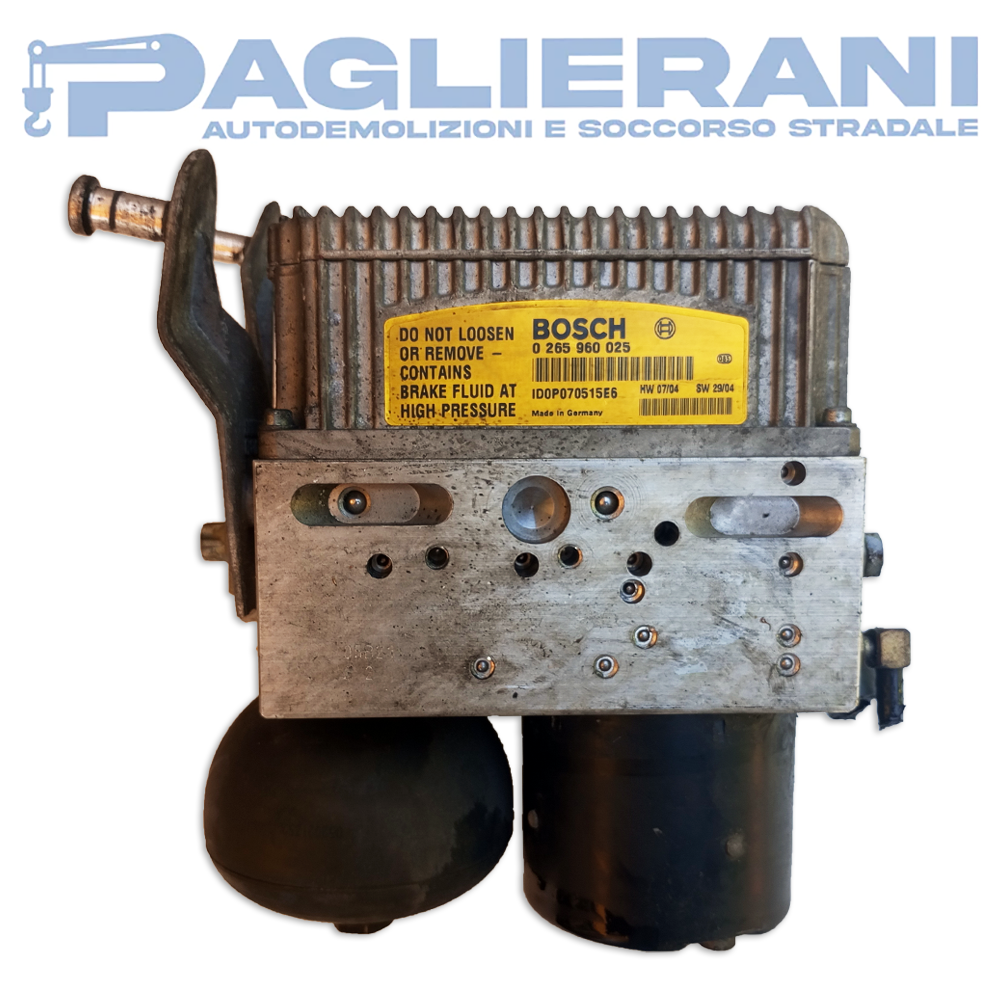 ABS Pump Control Unit BOSCH Mercedes-Benz E W211 2002-2009 (0265960025)