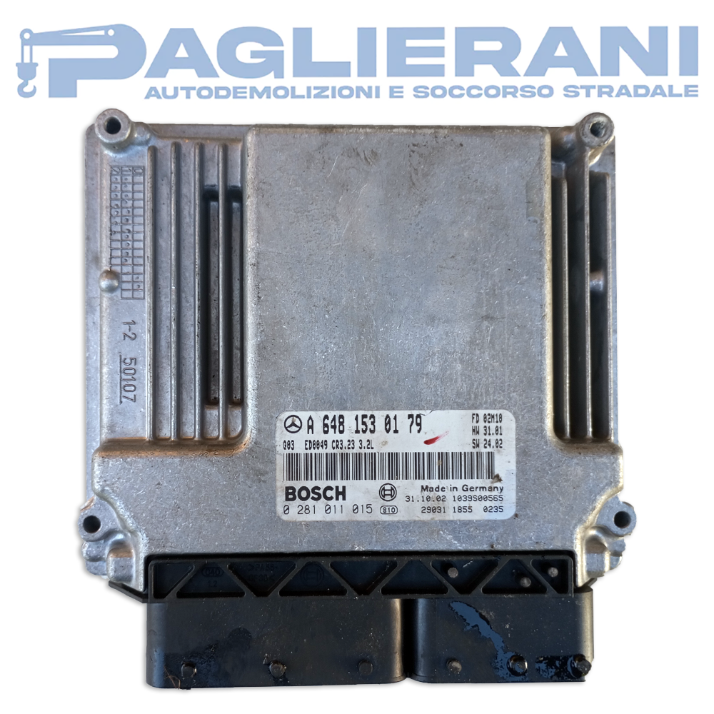 BOSCH ECU Engine Control Unit Mercedes-Benz E320 W211 2002-2006 A6481530179 (0281011015)