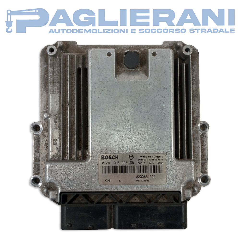 Centralina Motore ECU BOSCH Renault Laguna III 2007-2015 8200861533 (0281016226)