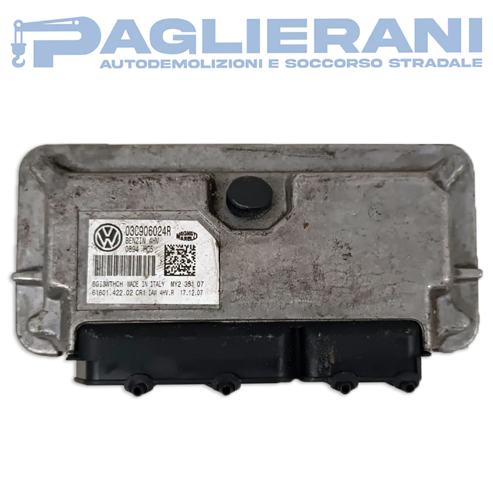 Magneti Marelli Engine Control Unit ECU Skoda Roomster 2008 (03C906024R)