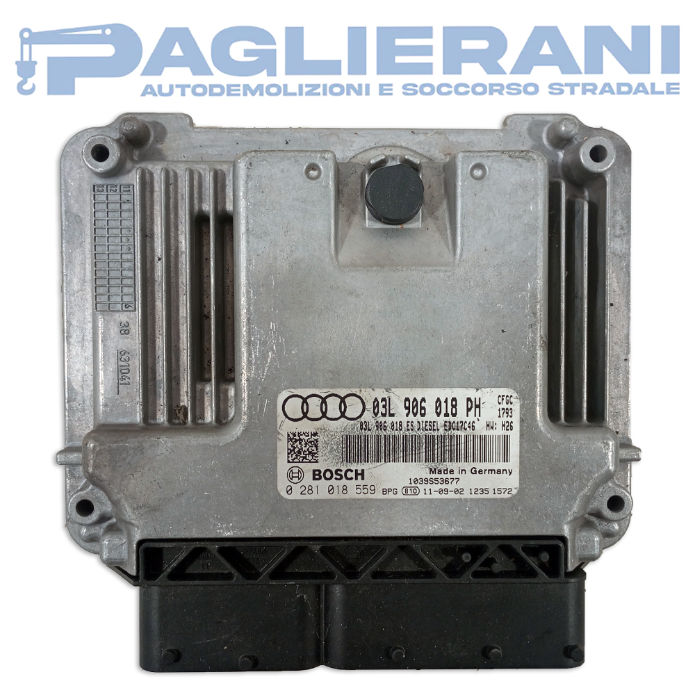 BOSCH ECU Engine Control Unit Audi Q3 2011-2018 EDC17C46 03L906018PH (0281018559)