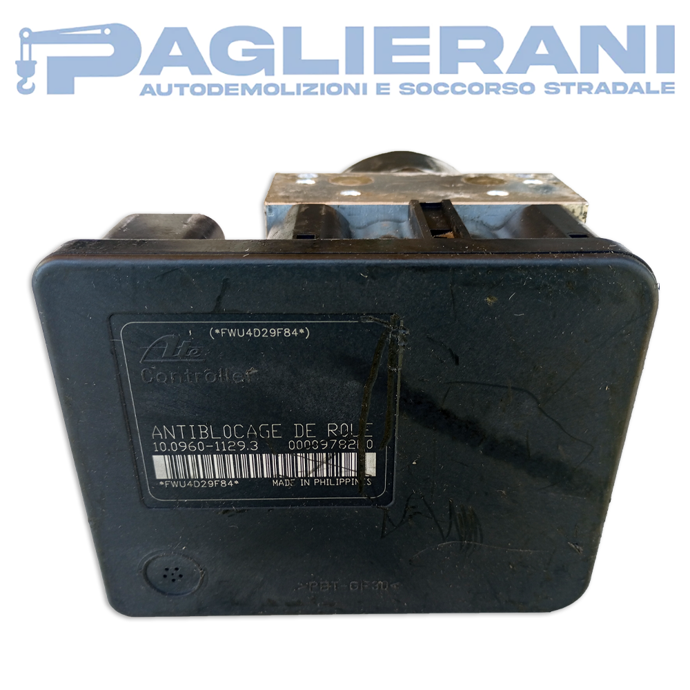 ATE Control Unit ABS Pump Peugeot 206 2003-2009 (10.0960 - 1129.3)