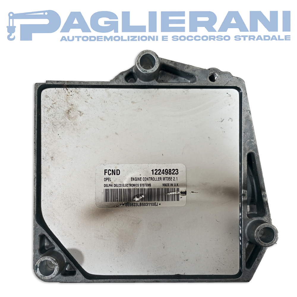 Delco Delphi Electronic Systems ECU control unit Opel Meriva A 2005-2010 MT35E2.1 FCND (12249823)
