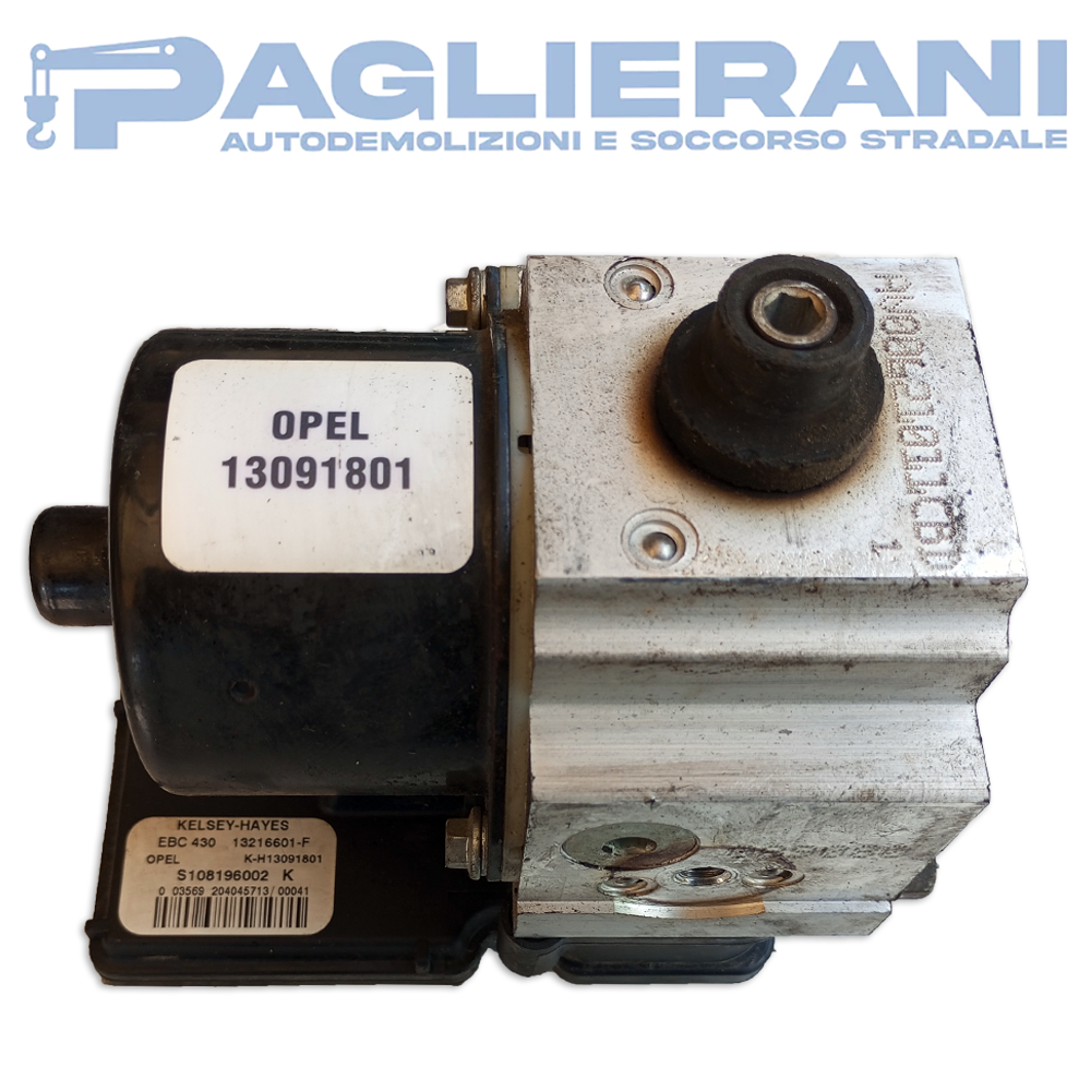 Centralina Pompa ABS Opel Vectra B 1995-2002 13091801 EBC430 (S108196002K)