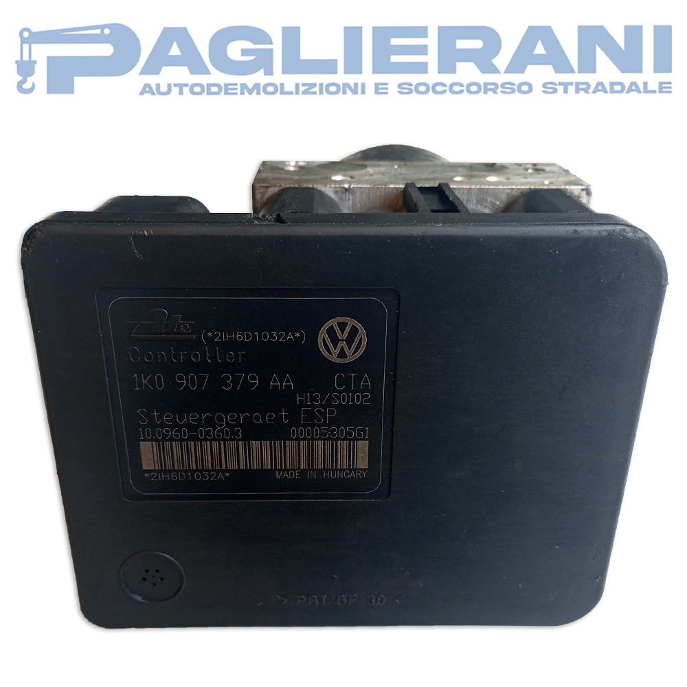ATE Control Unit ABS Pump Volkswagen Golf Plus 2004-2008 1K0907379AA (10.0960-0360.3)