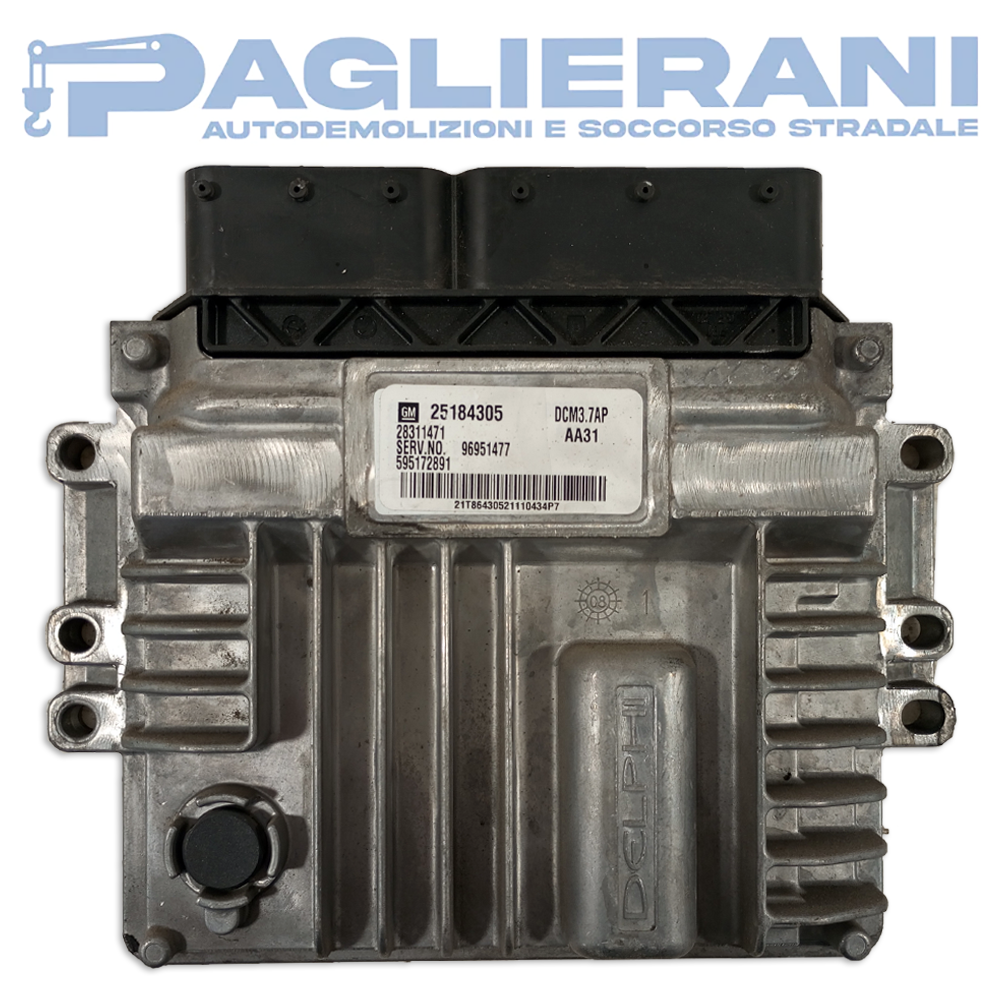 Centralina Motore ECU Delphi GM Opel Antara 2010-2015 DCM3.7AP AA31 (25184305)