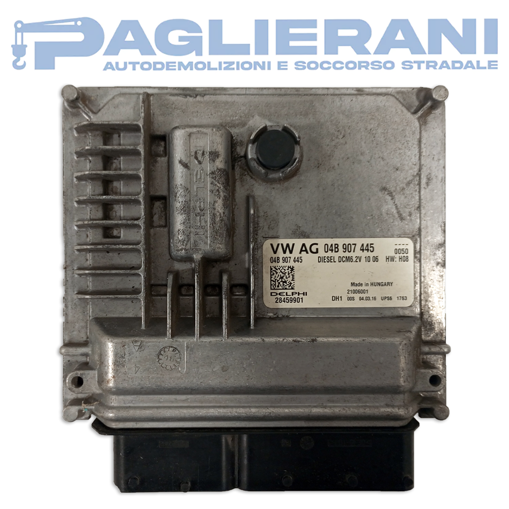 Delphi ECU Engine Control Unit Audi A1 2010-2018 VW AG 04B907445 (28459901)