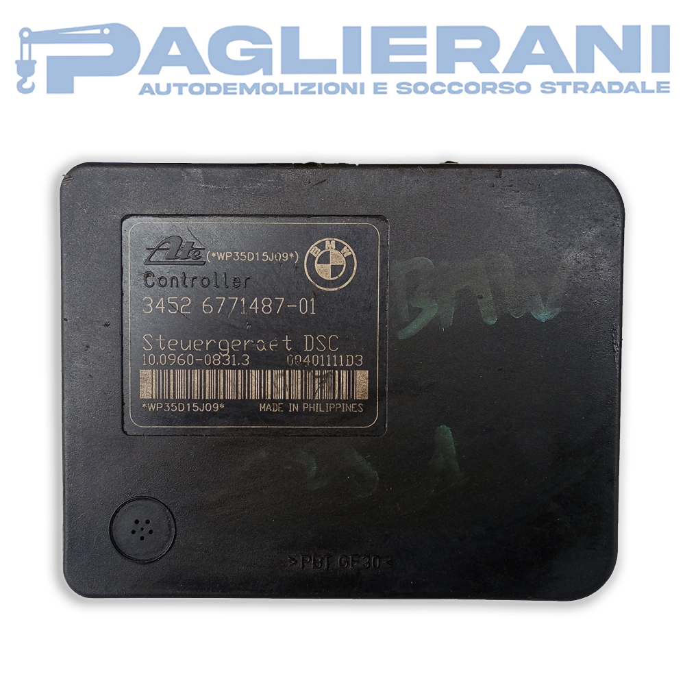 ATE ABS Pump Control Unit BMW III E90/E9 3452 6771487-01 (Ref. Code WP35D15J09)