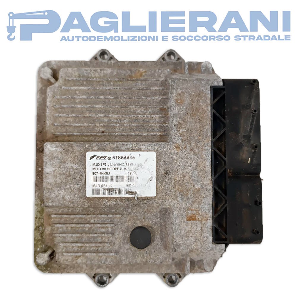 Magneti Marelli FPT ECU Engine Control Unit Alfa Romeo MiTo MJD6F3.J1 (51854485)