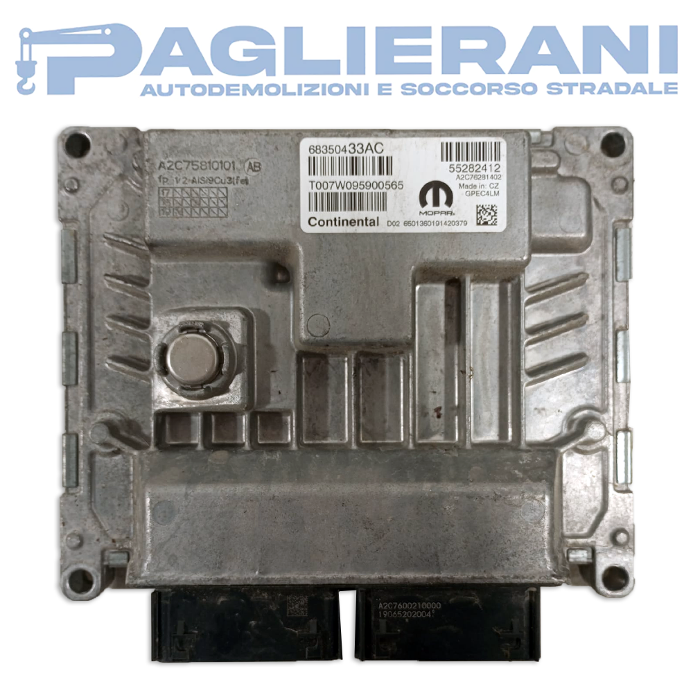 Continental ECU Engine Control Unit JEEP Renegade 2018-2026 A2C76281402 GPEC4LM (55282412)