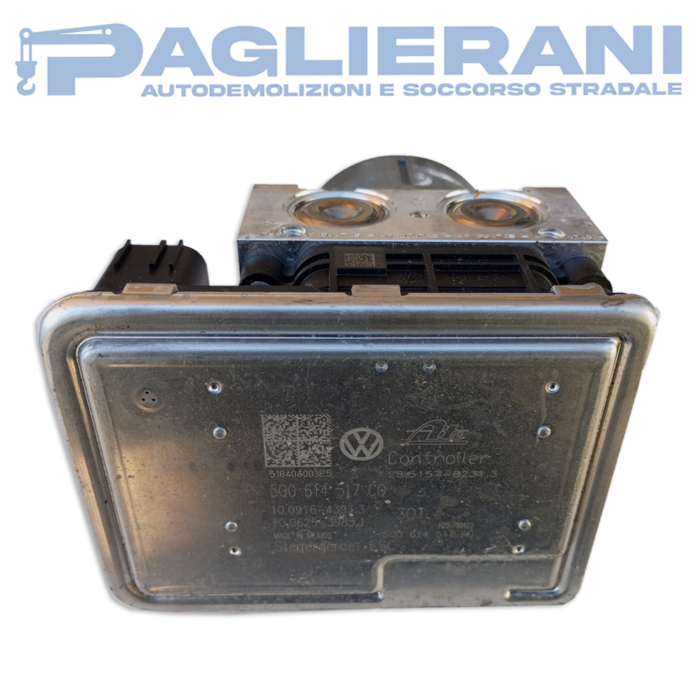 Centralina ATE Pompa ABS Volkswagen Golf VII MK7 2012-2021 Berlina 5Q0614517CQ 3QT (10.0916 - 4393.3)