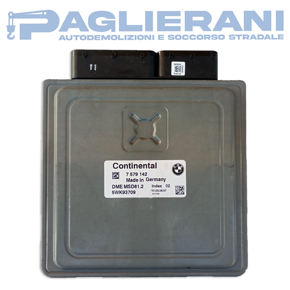 Continental Engine Control Unit ECU BMW 1 Coupé E82 2007-2013 DME MJD81.2 5WK93709 (7579142)