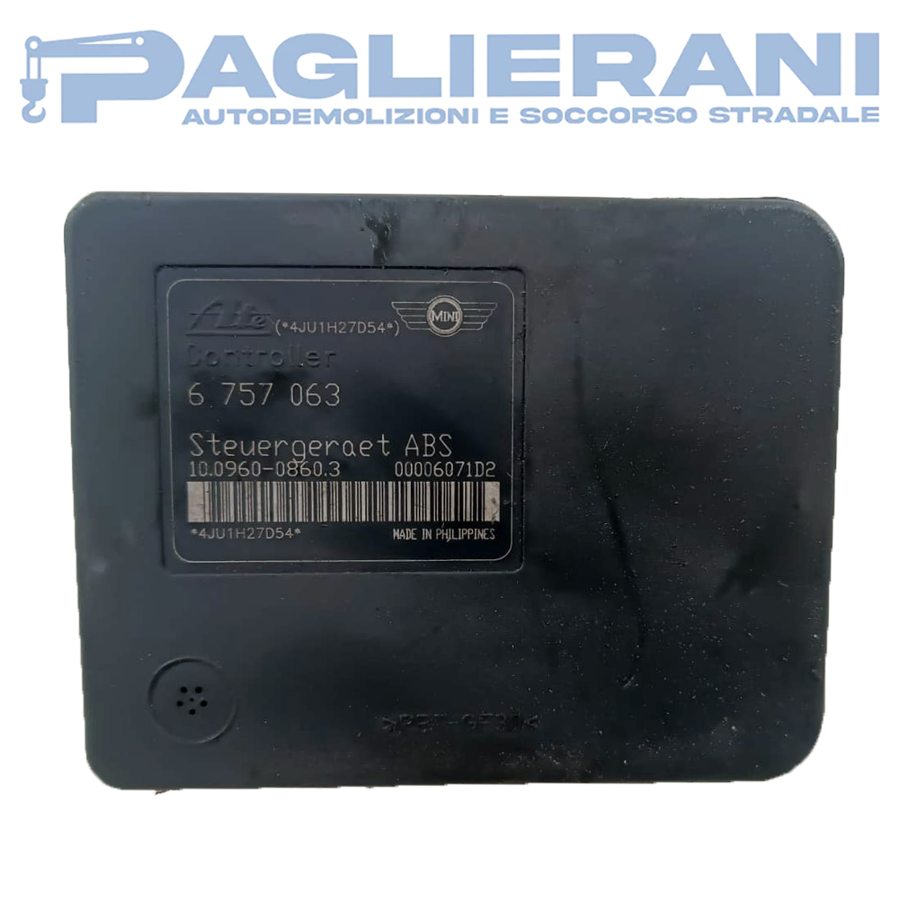 Centralina ATE Pompa ABS Mini One Cooper D R50 R52 R53 (Codice Rif. 10.0960-0860.3)