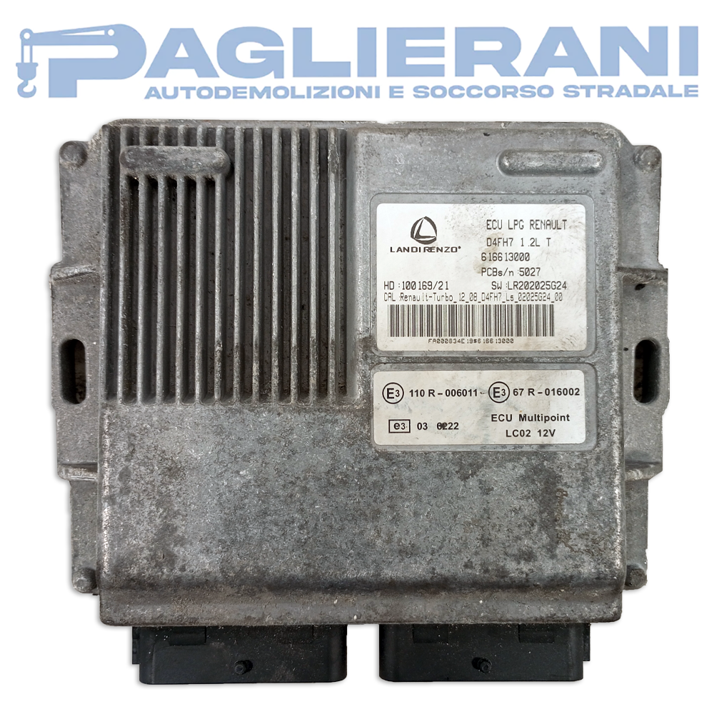 Centralina Motore ECU GPL Landi Renzo Renault Clio III 2005-2013 (616613000)