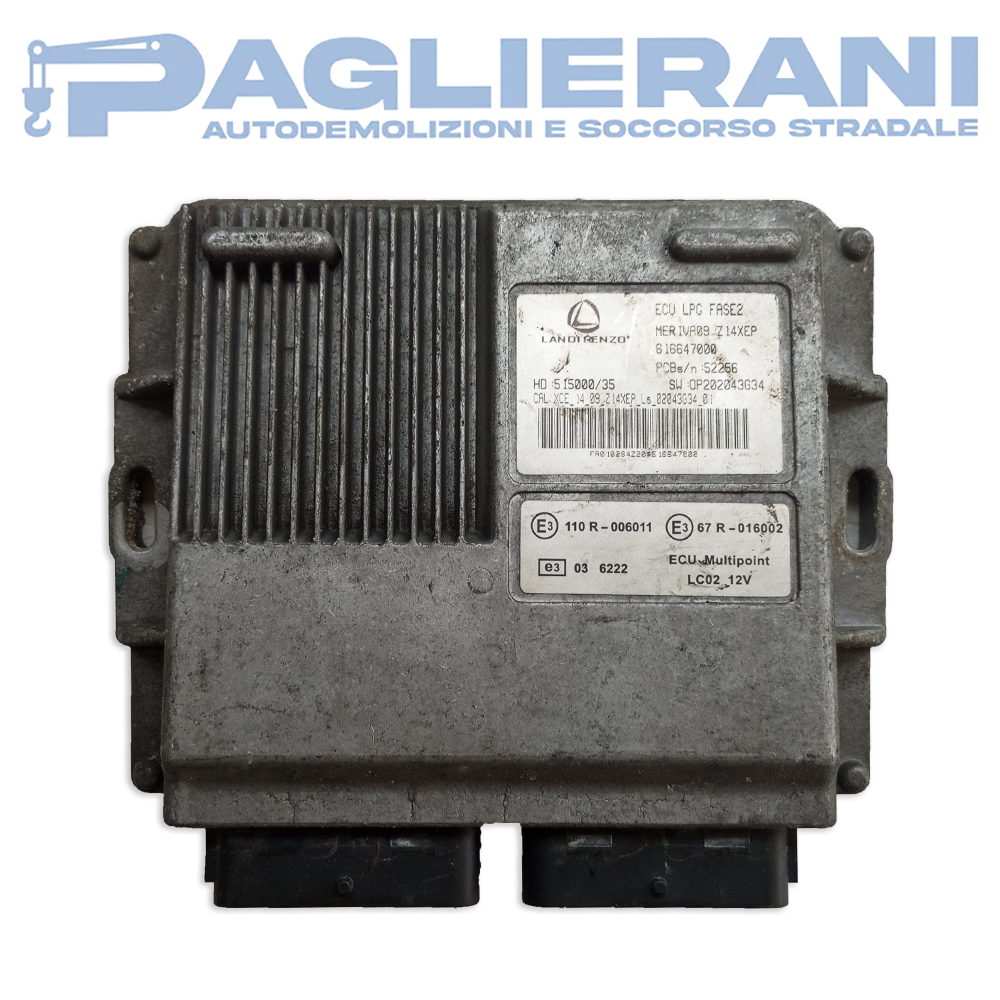 Landi Renzo ECU LPG Engine Control Unit Landi Renzo Opel Meriva 2008 (616647000)