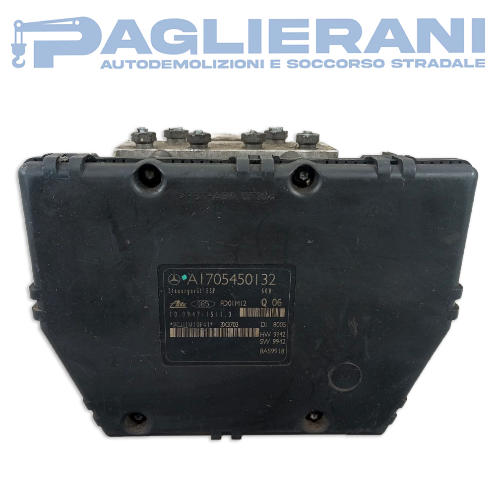Centralina ATE Pompa ABS Mercedes-Benz CLK W208 1997-2003 A1705450132 (10.0947-1511.3)