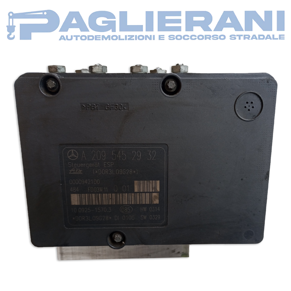 Centralina ATE Pompa ABS Mercedes-Benz Classe C W203 2000-2004 A2095452932 (10.0925-1570.3)