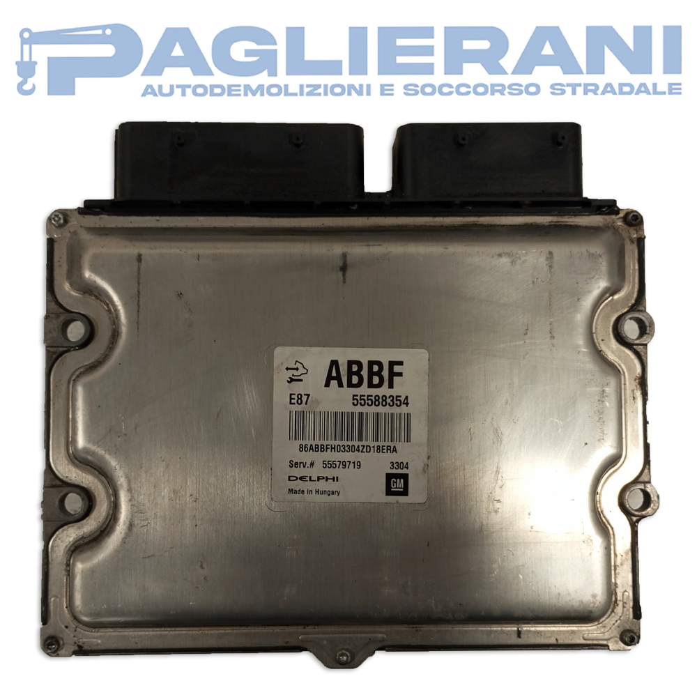 Delphi GM ECU Engine Control Unit Opel Astra J 2009-2015 E87 ABBF (55588354)