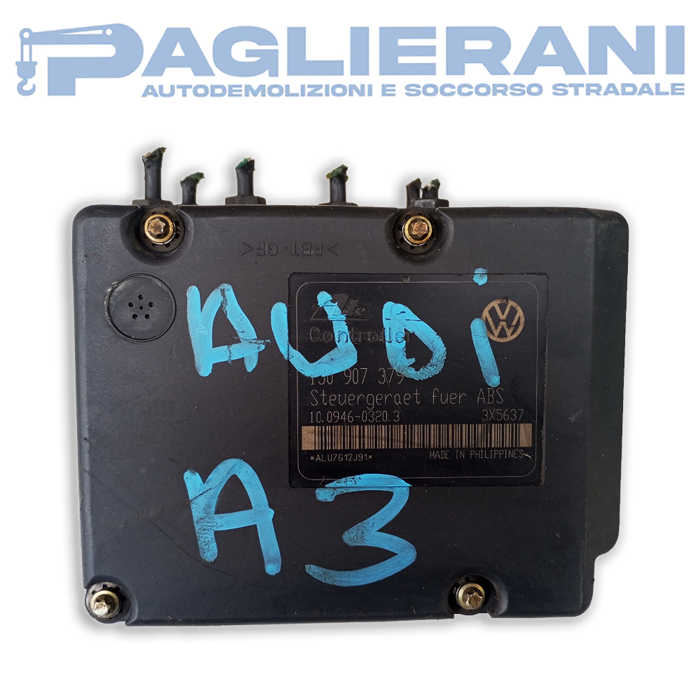 ATE control unit ABS pump Audi A3 (Ref. Code 130907379)