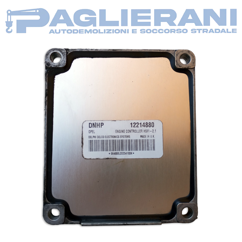 Centralina ECU DELPHI DELCO ELECTRONICS SYSTEMS Opel Zafira A 1999-2005 DNHP HFSI-2.1 (12214880)