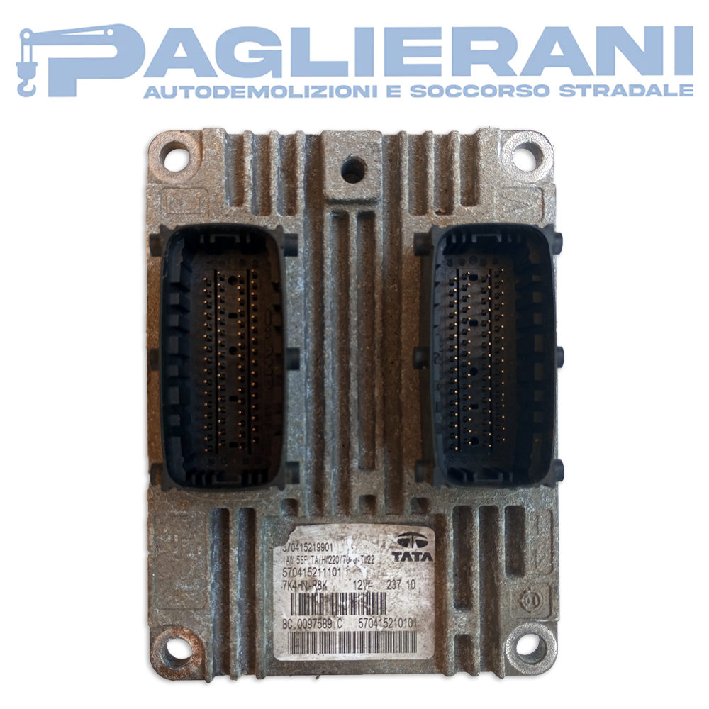 Magneti Marelli ECU Engine Control Unit TATA Vista 2005-2008 IAW5SFTA (5704152510101)