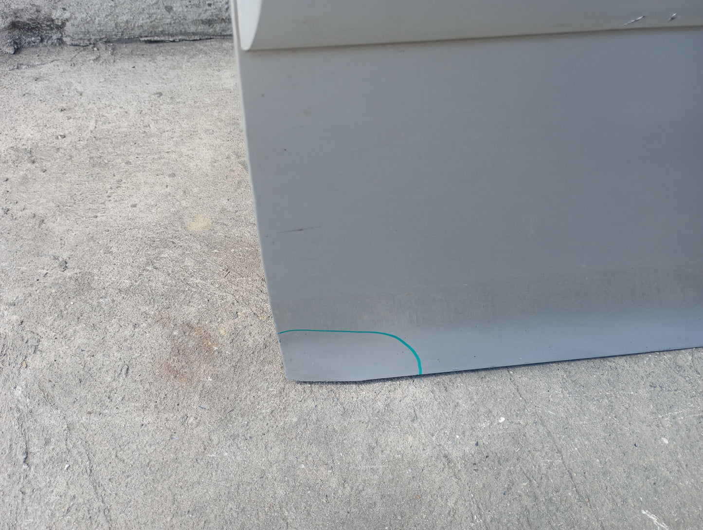 Original Complete Rear Door Left Volkswagen Golf 5 2008 Grey