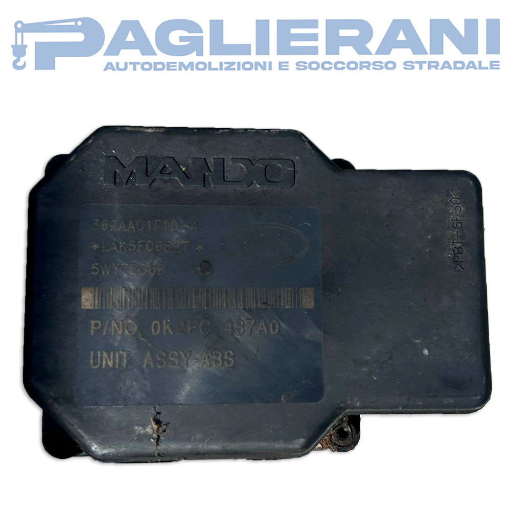 MANDO ABS Pump Control Unit KIA Karens 2002-2008 0K2FC 437A0 (5WY7206B)
