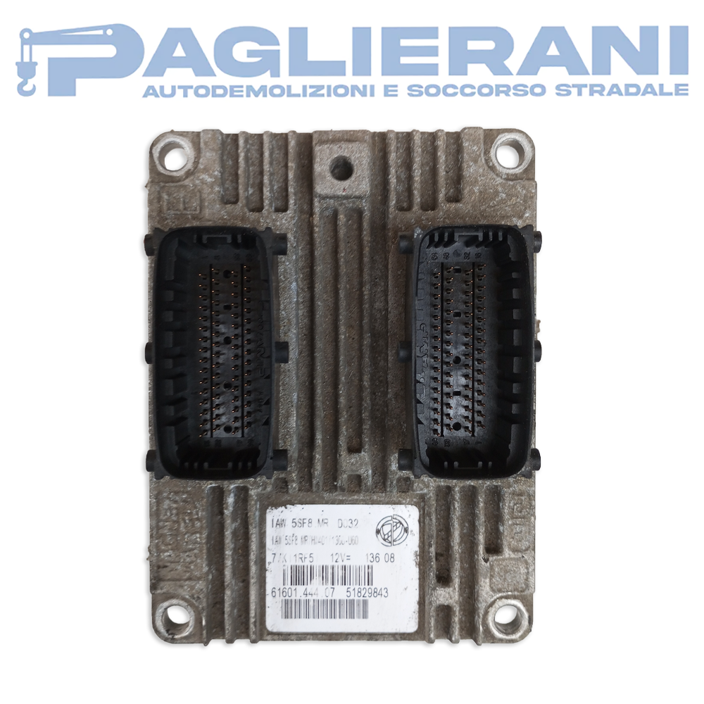 Magneti Marelli ECU Engine Control Unit FIAT 500 2007-2015 IAW5SF8.MR D032 (51829843)