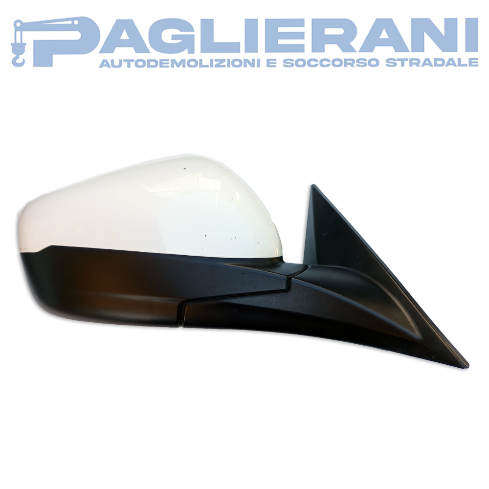 Specchietto Elettrico Retrovisore Destro DX Originale Ssangyong Tivoli 2015-2020 Bianco (044628)