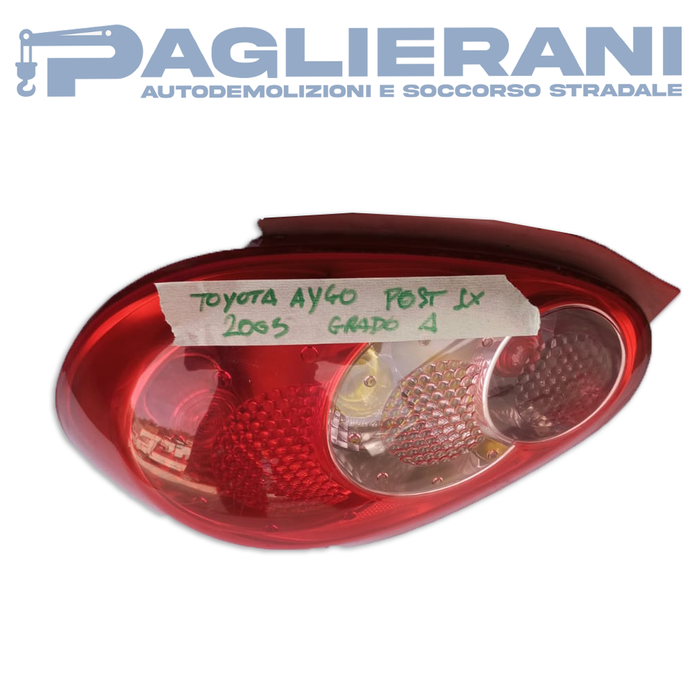 Left rear light Toyota Aygo 2005 Grade A