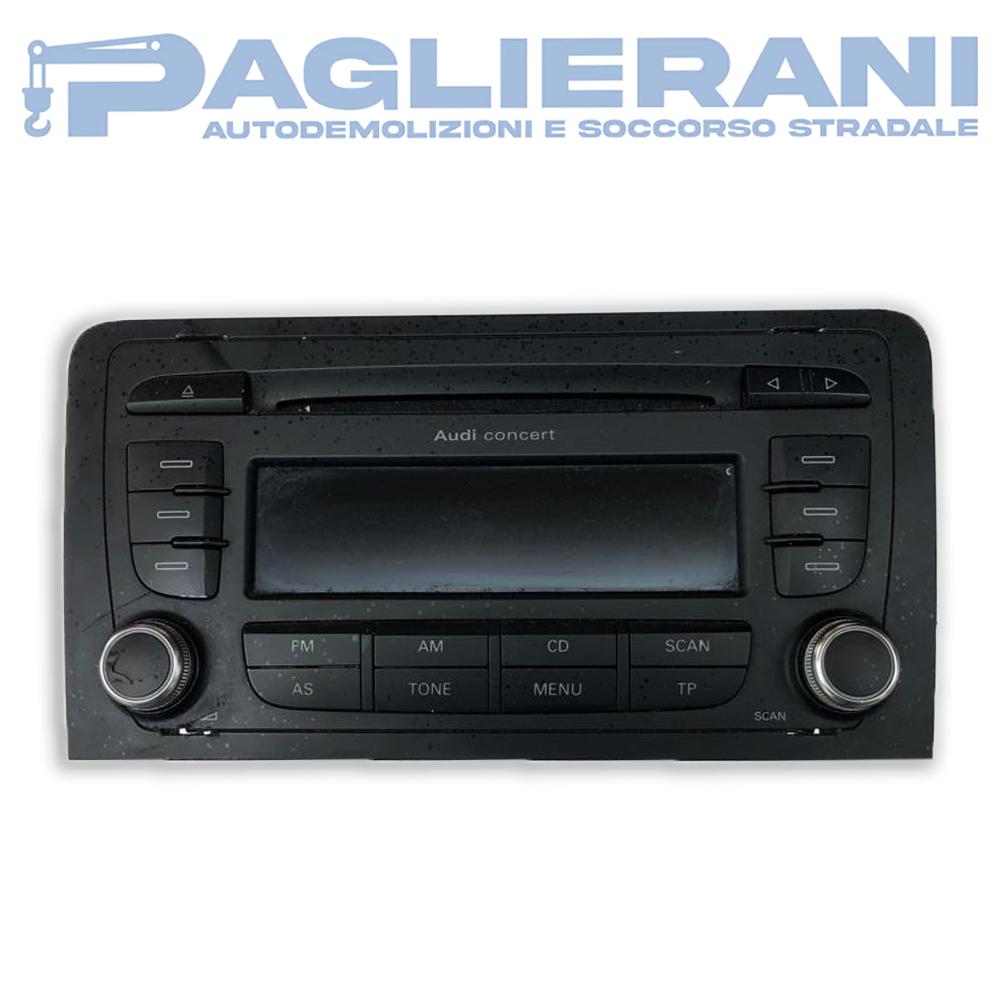 Audi Concert car radio (Ref. Code 014AUZ1Z3K1183009W)