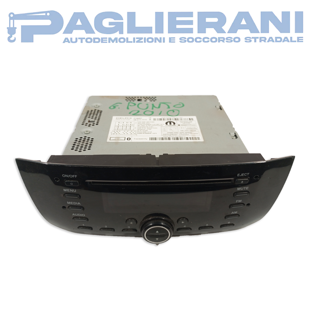 Original Car Radio FIAT Grande Punto 2010 DELPHI (Ref. Code F199 BT)