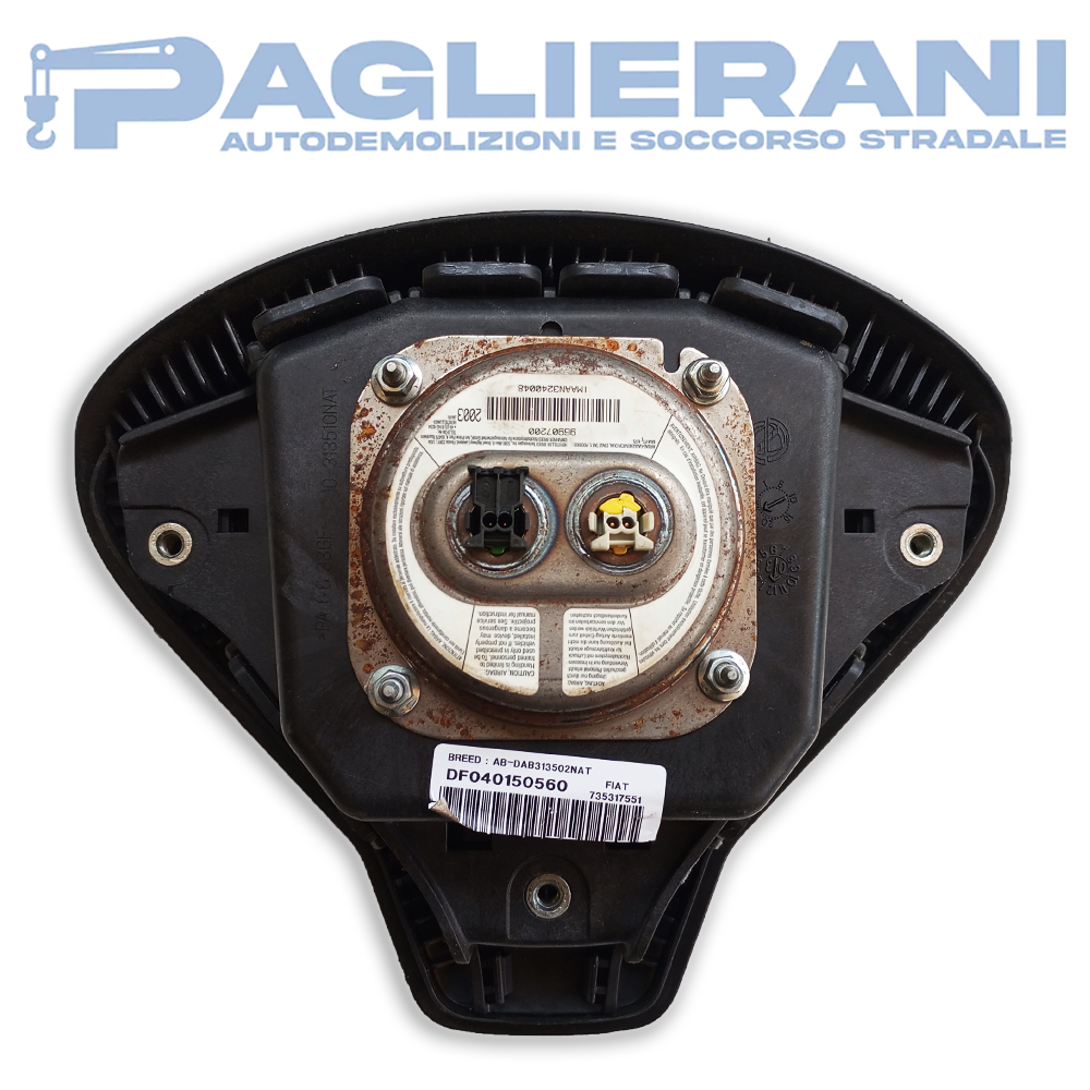 FIAT Multipla Steering Wheel Airbag (Ref. Code DF040150560)