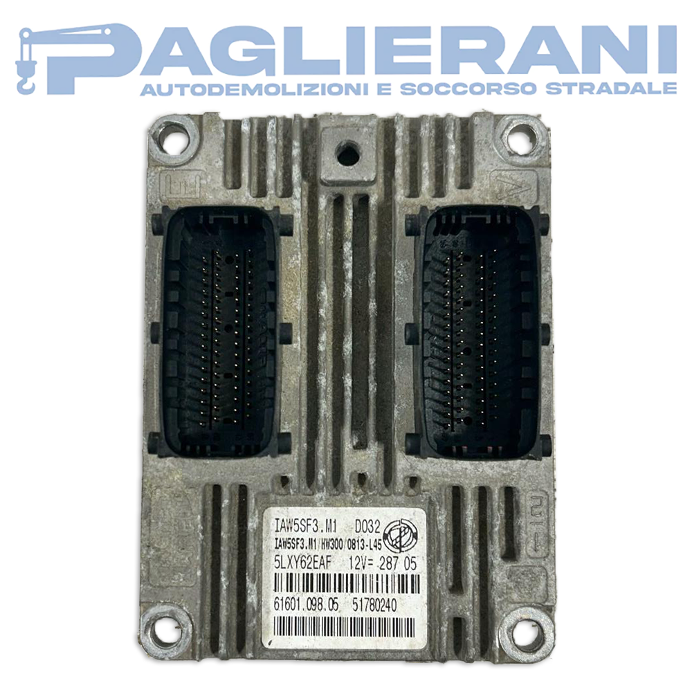 Centralina Magneti Marelli ECU Motore FIAT Grande Punto IAW5SF3M1 D032 (51780240)