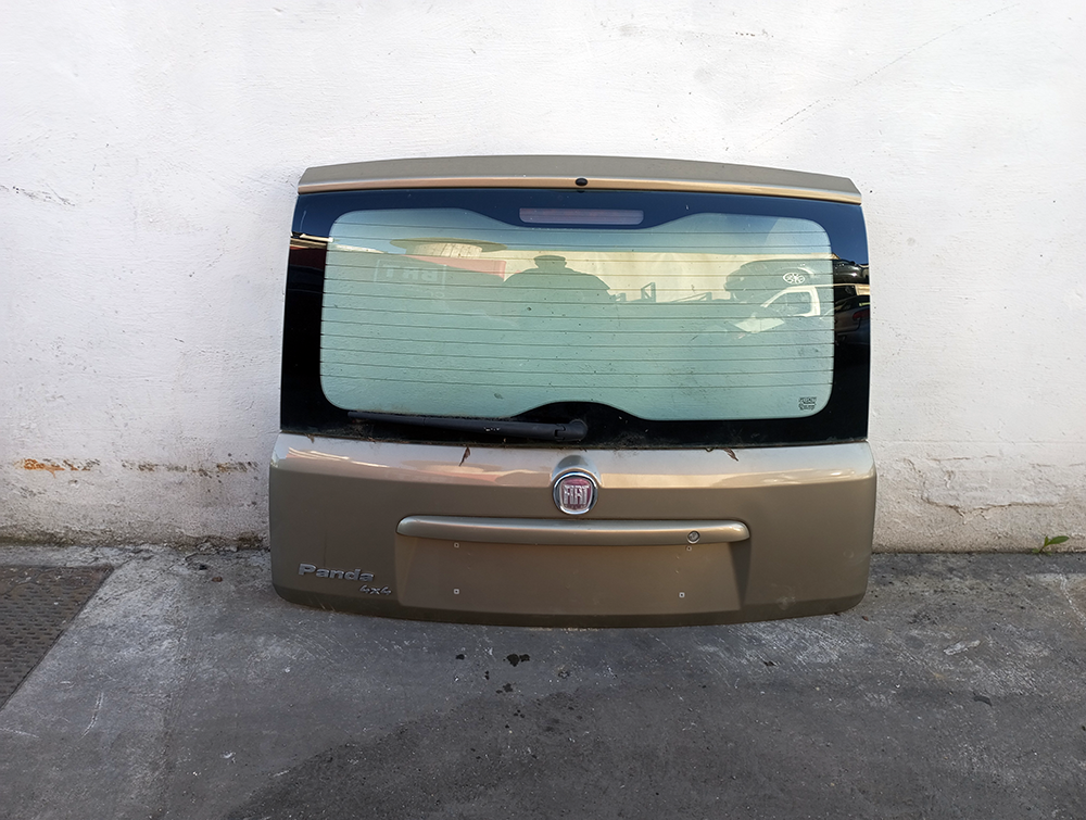 Complete Tailgate Rear Door Original FIAT Panda Cross 4x4 2004-2012 Brown