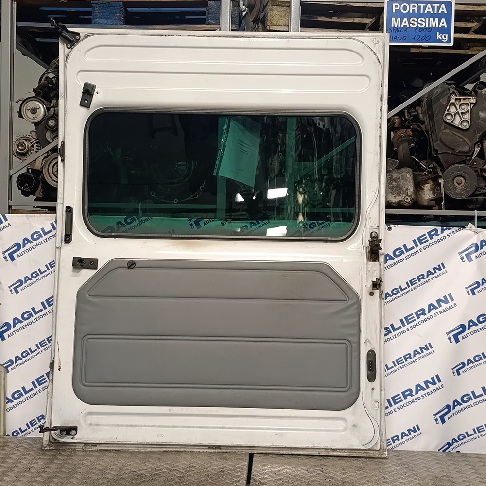 Sliding Rear Original Right Door Ford Transit 2009 White