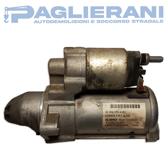 Motorino Avviamento BOSCH FIAT 500 51916170A152 (0001172401)