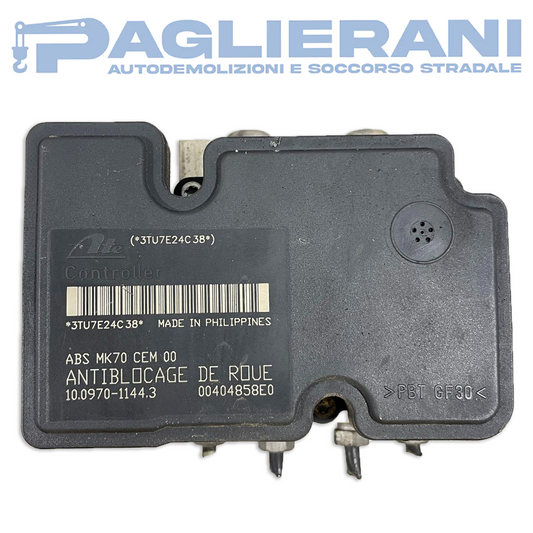 Centralina ATE Pompa ABS Citroen C2 10.0970 - 1144.3 (Codice Rif. 00404858E0)