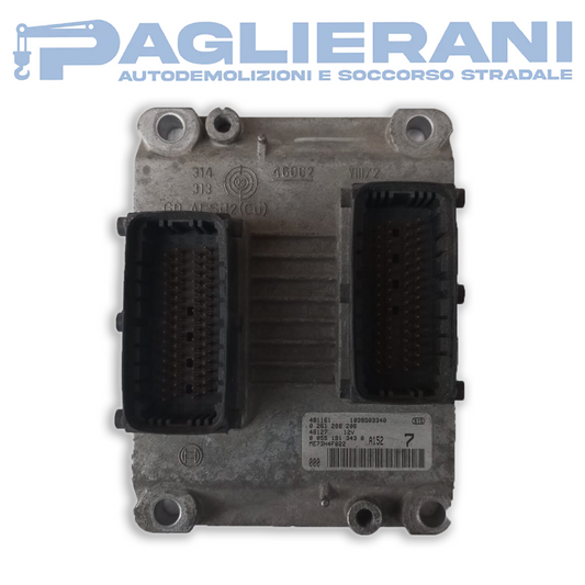 BOSCH ECU Engine Control Unit FIAT Idea 2006 (Ref. Code 0261208206)