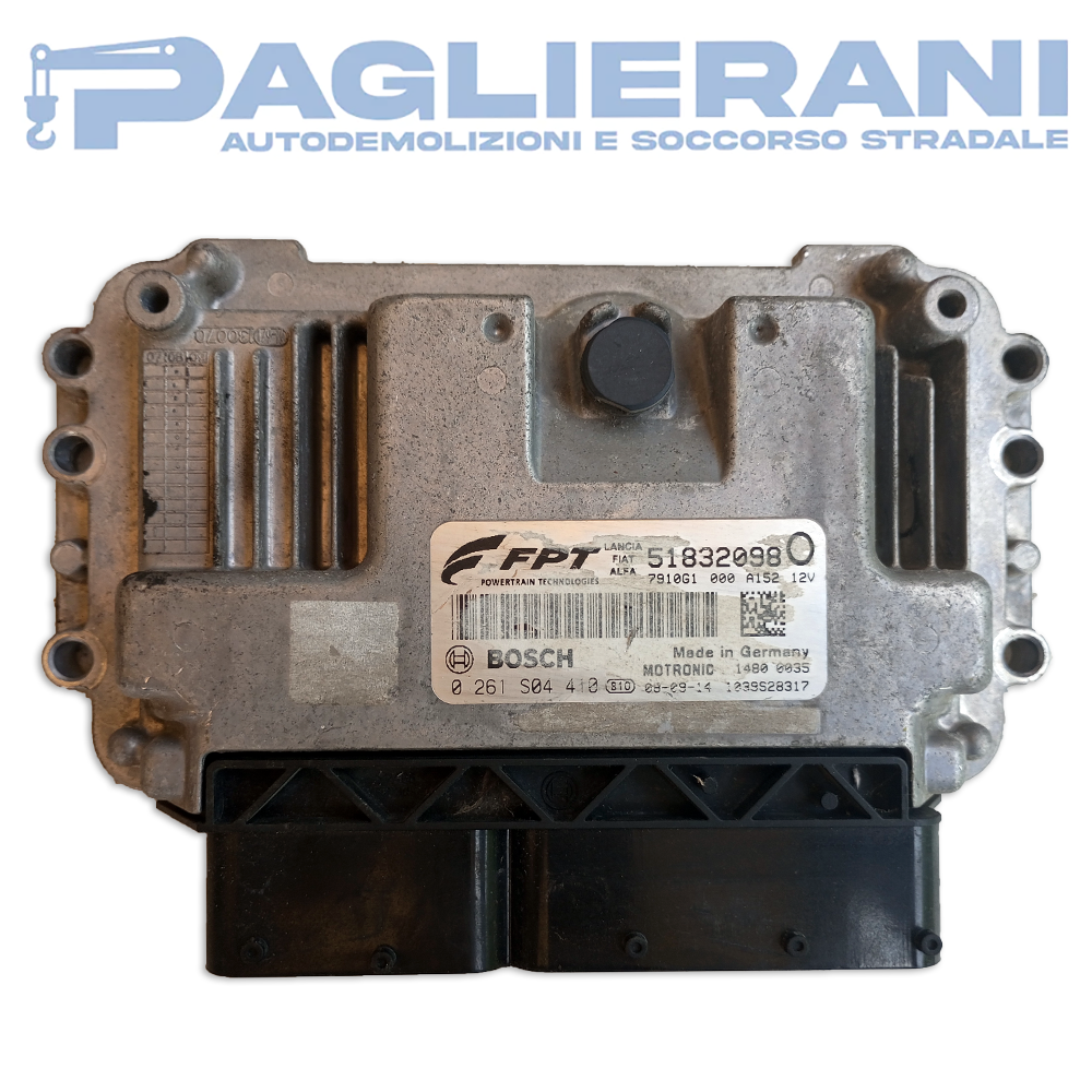 Centralina BOSCH FPT ECU Motore Lancia Delta 2008-2014 518320980 (0261S04410)